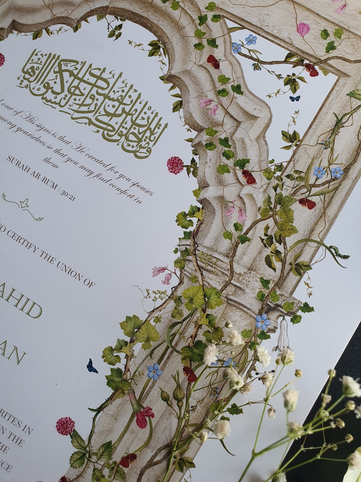 Ruh - Nikah Certificate