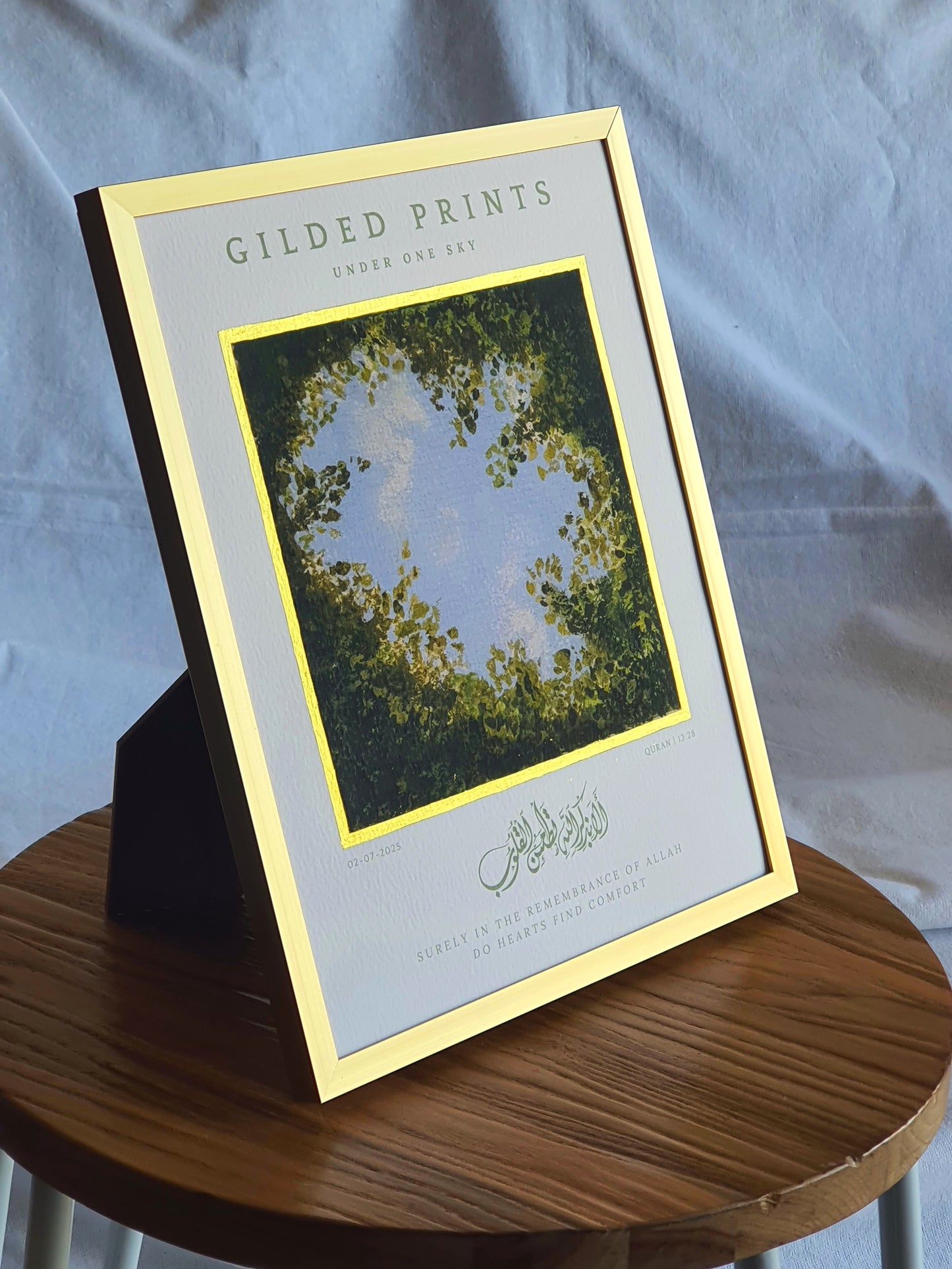Illuminated Art Print - Under One Sky