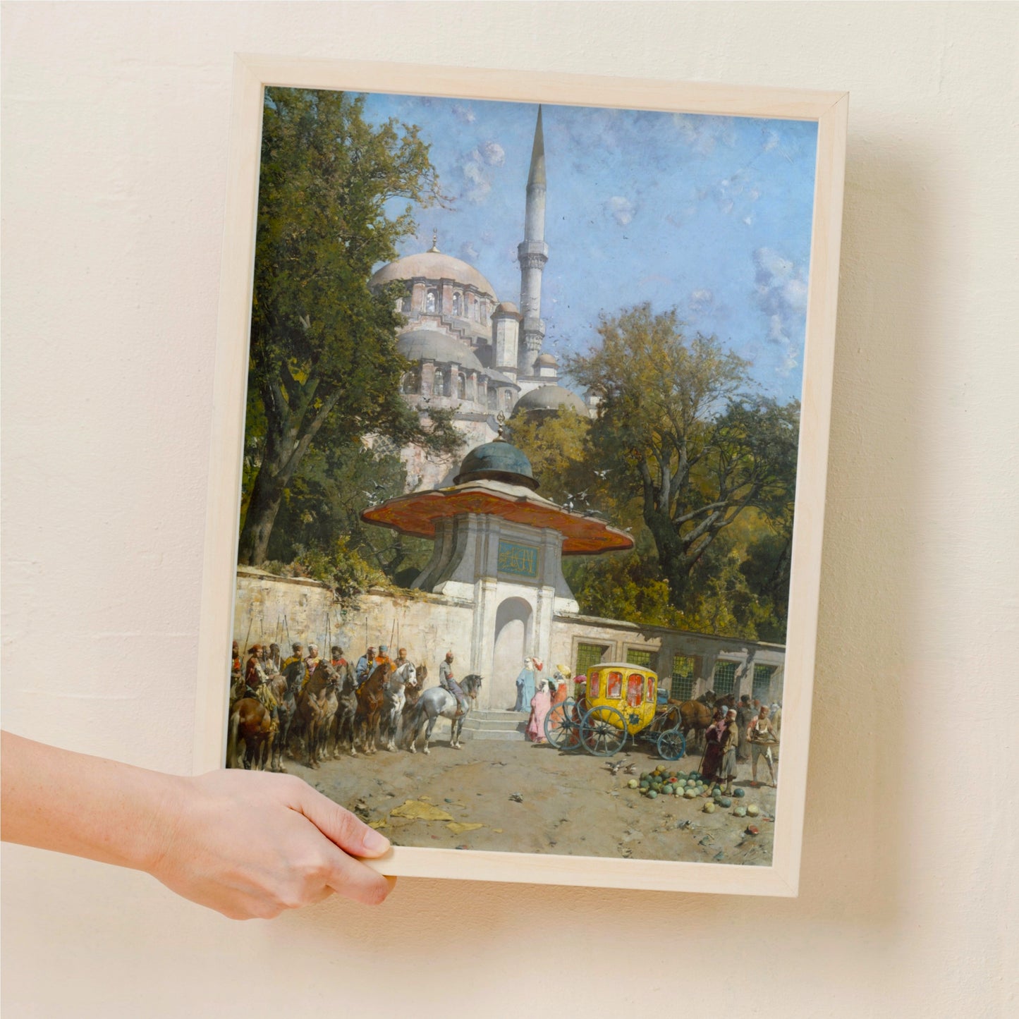 Yeni Valide Mosque Art Print