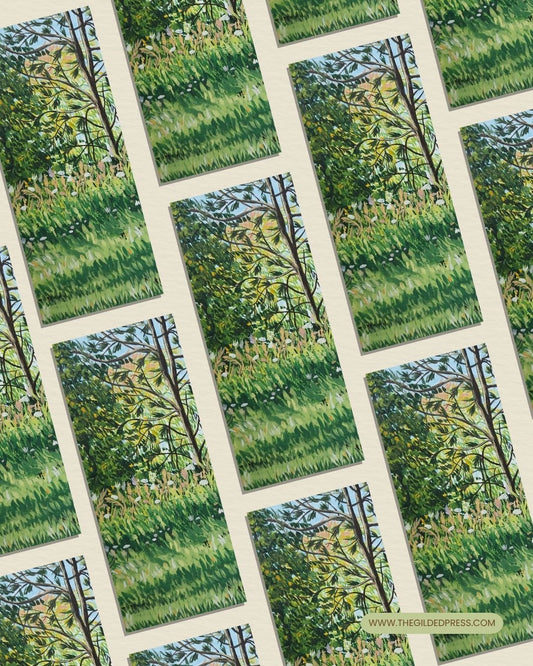 An Autumn Walk | Hand Painted Book Mark