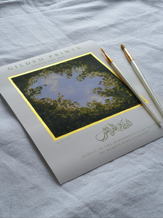 Illuminated Art Print - Under One Sky