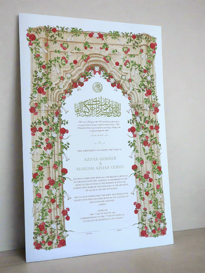 Scarlet Bloom - Nikah Certificate