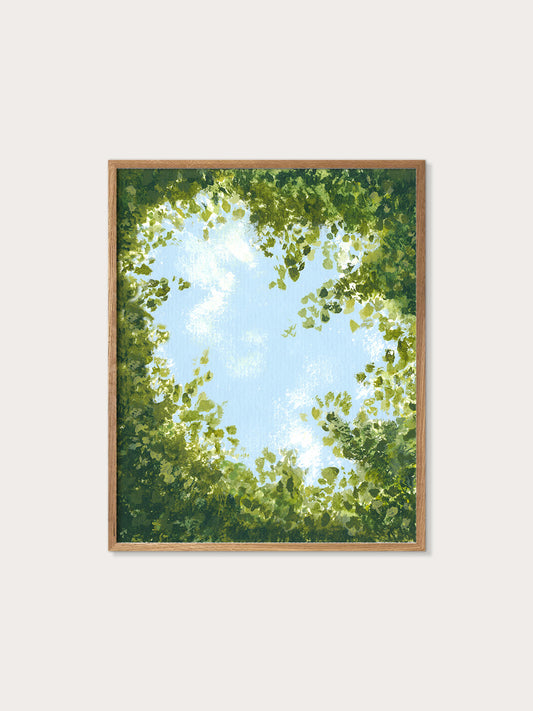 Summer Sky Art Print
