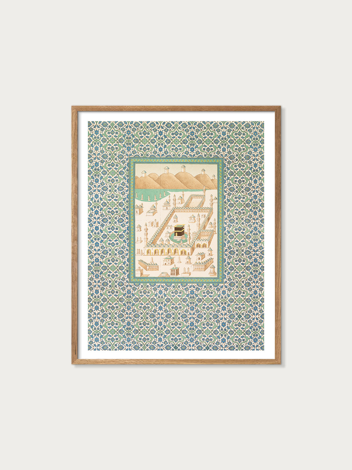 Makkah Al-Mukaramma Art Print