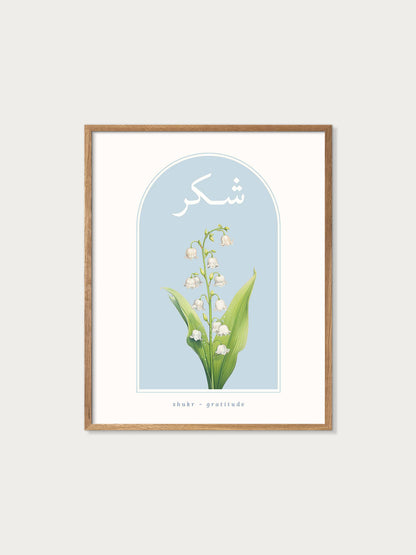 Minimalist Sabr Islamic Art Print