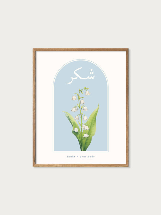 Minimalist Sabr Islamic Art Print