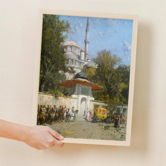 Yeni Valide Mosque Art Print