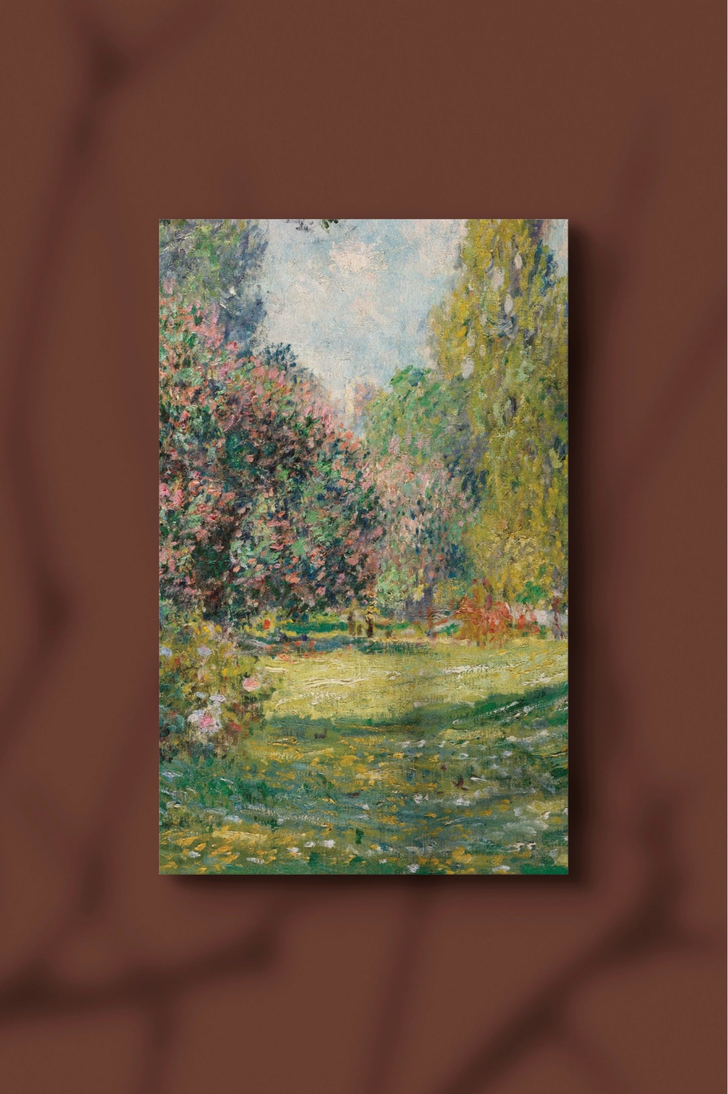 Monet Painting Note Card - The Parc Monceau (Set of 4)